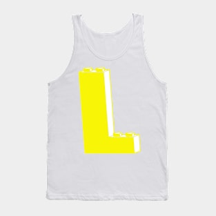 THE LETTER L, Customize My Minifig Tank Top